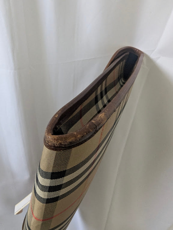 Burberry Large Envelope Style Nova Check Clutch | Document Portfolio