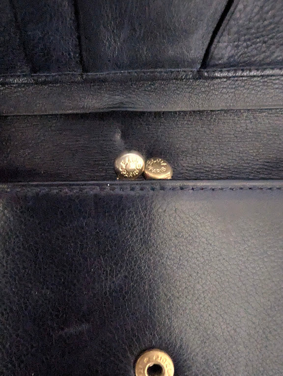 Celine Black Long Wallet