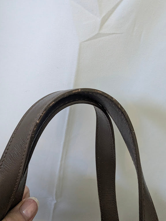 Chanel Brown Travel Line Handbag 2002-2003