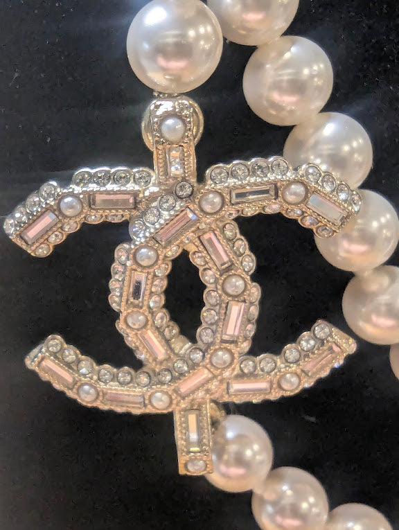 Chanel Long Pearl Necklace