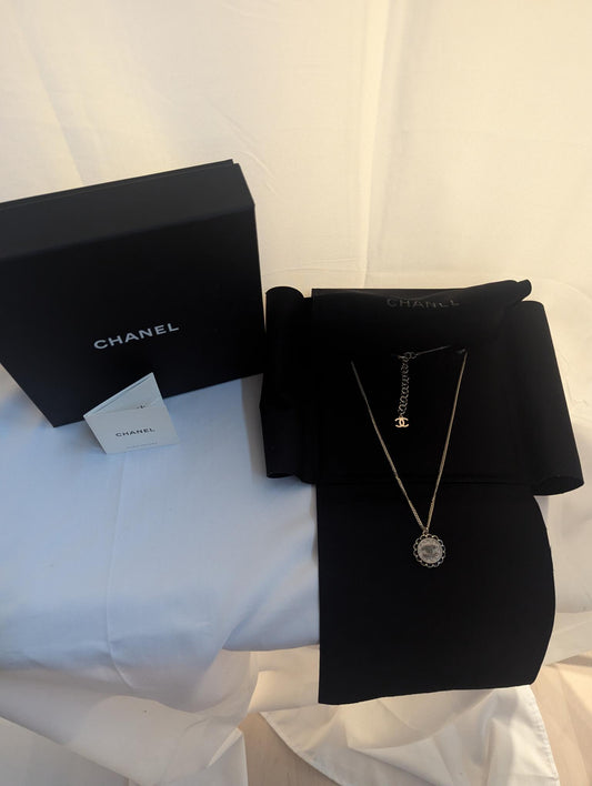 Chanel Medalion Coin Like Necklace