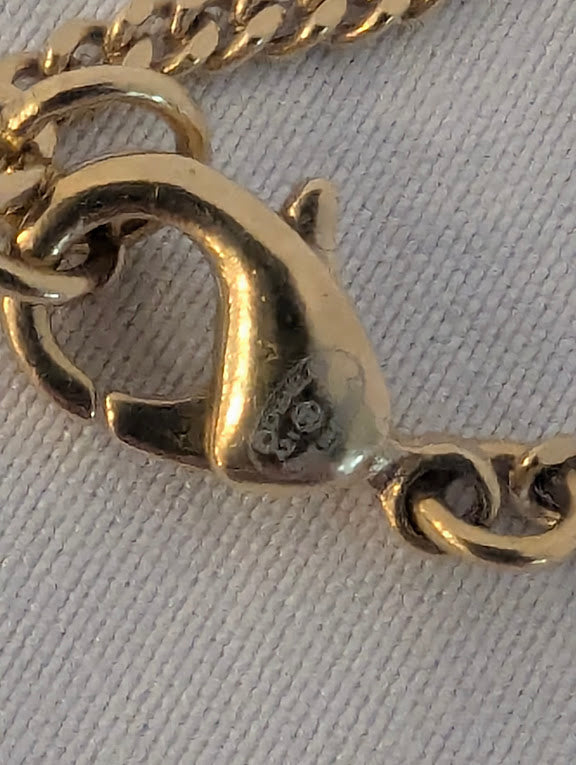 Chanel Pendant Gold Perfume Bottle Necklace