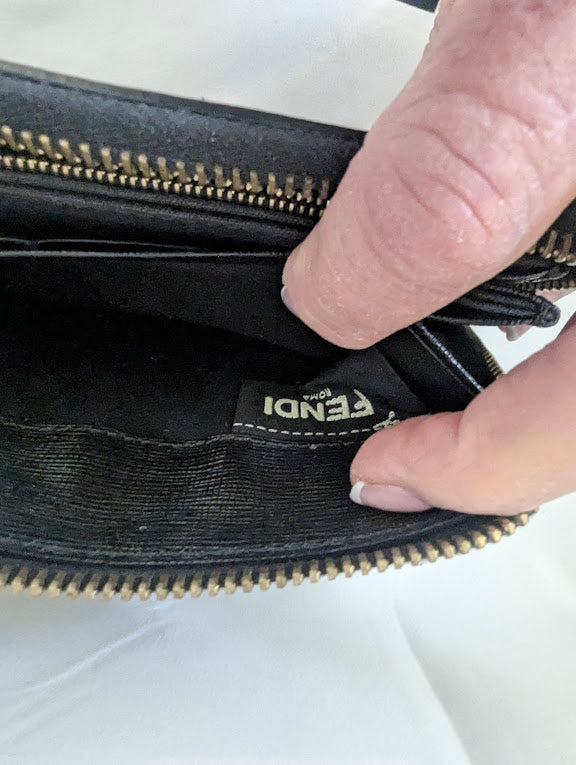 Fendi Monster Collection Zippy Wallet