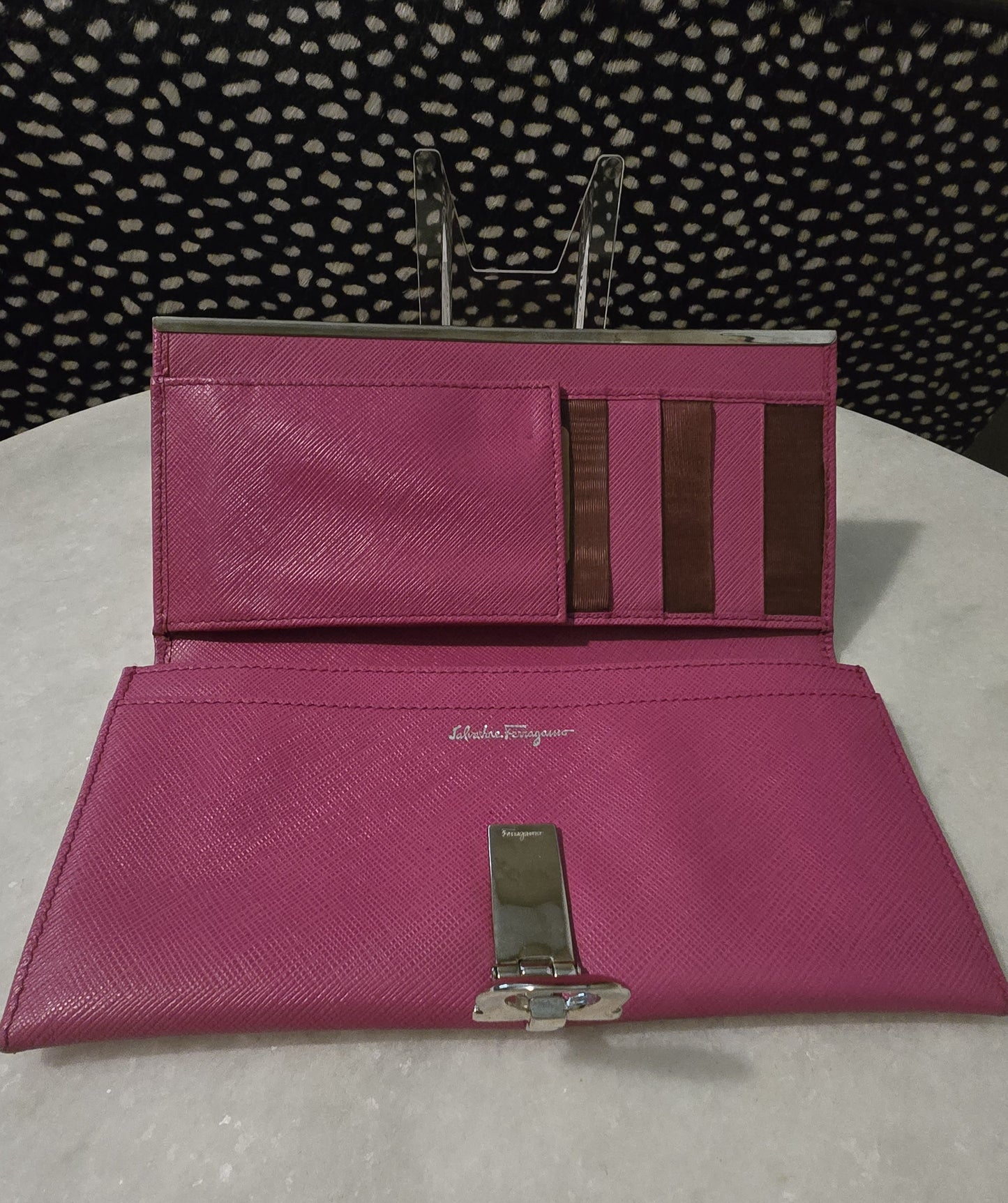 Ferragamo Hot Pink Wallet