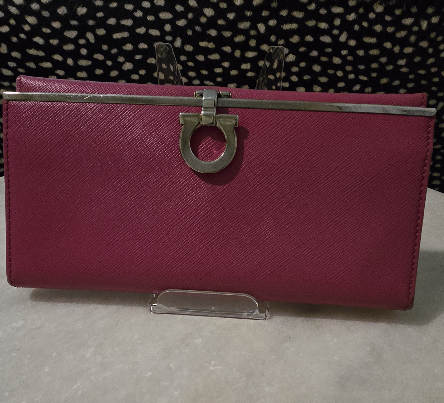 Ferragamo Hot Pink Wallet