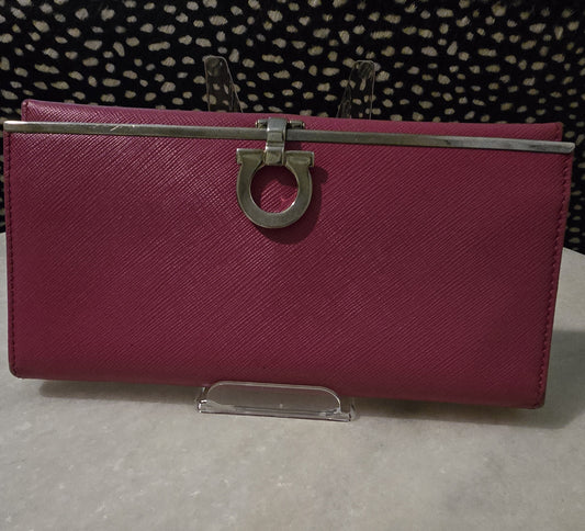 Ferragamo Hot Pink Wallet