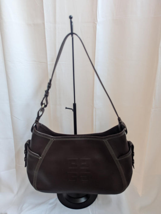 Givenchy Brown Leather Shoulder Bag