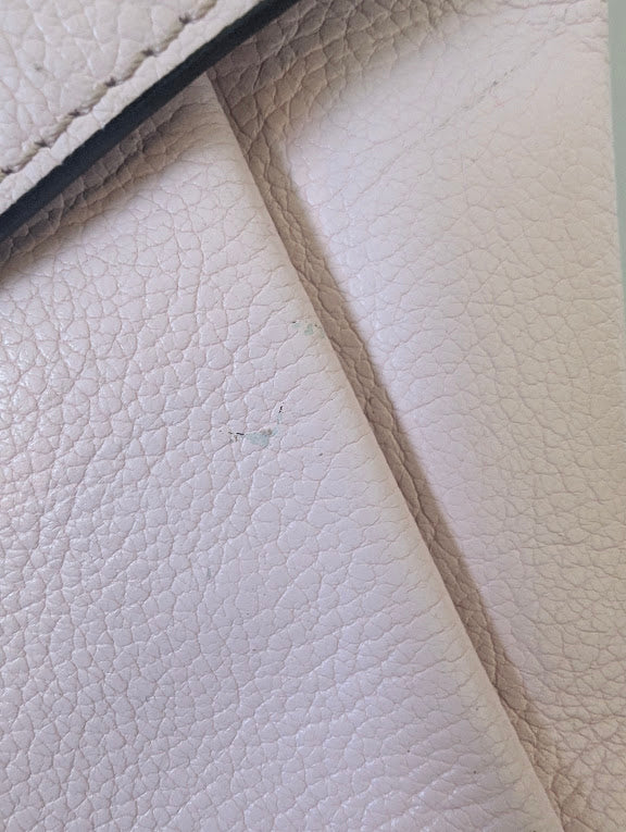 Givenchy Pink Multicolored Striped Accent Envelope Clutch