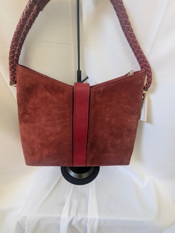 Givenchy Red Suede Shoulder or Handbag