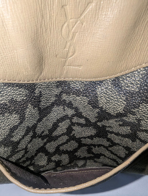 YSL Giraffe Pattern Tote