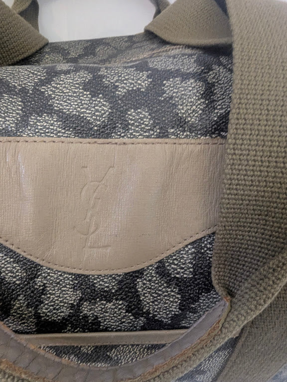 YSL Giraffe Pattern Tote