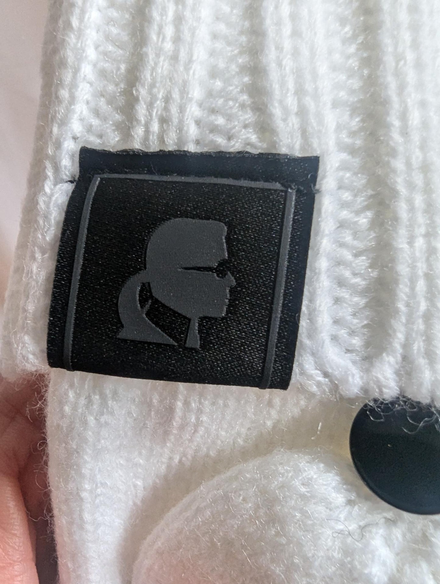 Karl Lagerfeld Sunglass White Mittens