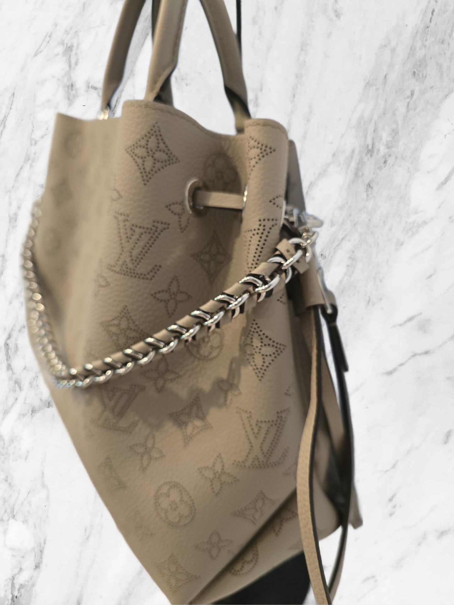 Louis Vuitton Bella Tote Mahina Galet (Tan Bag) - UNUSED