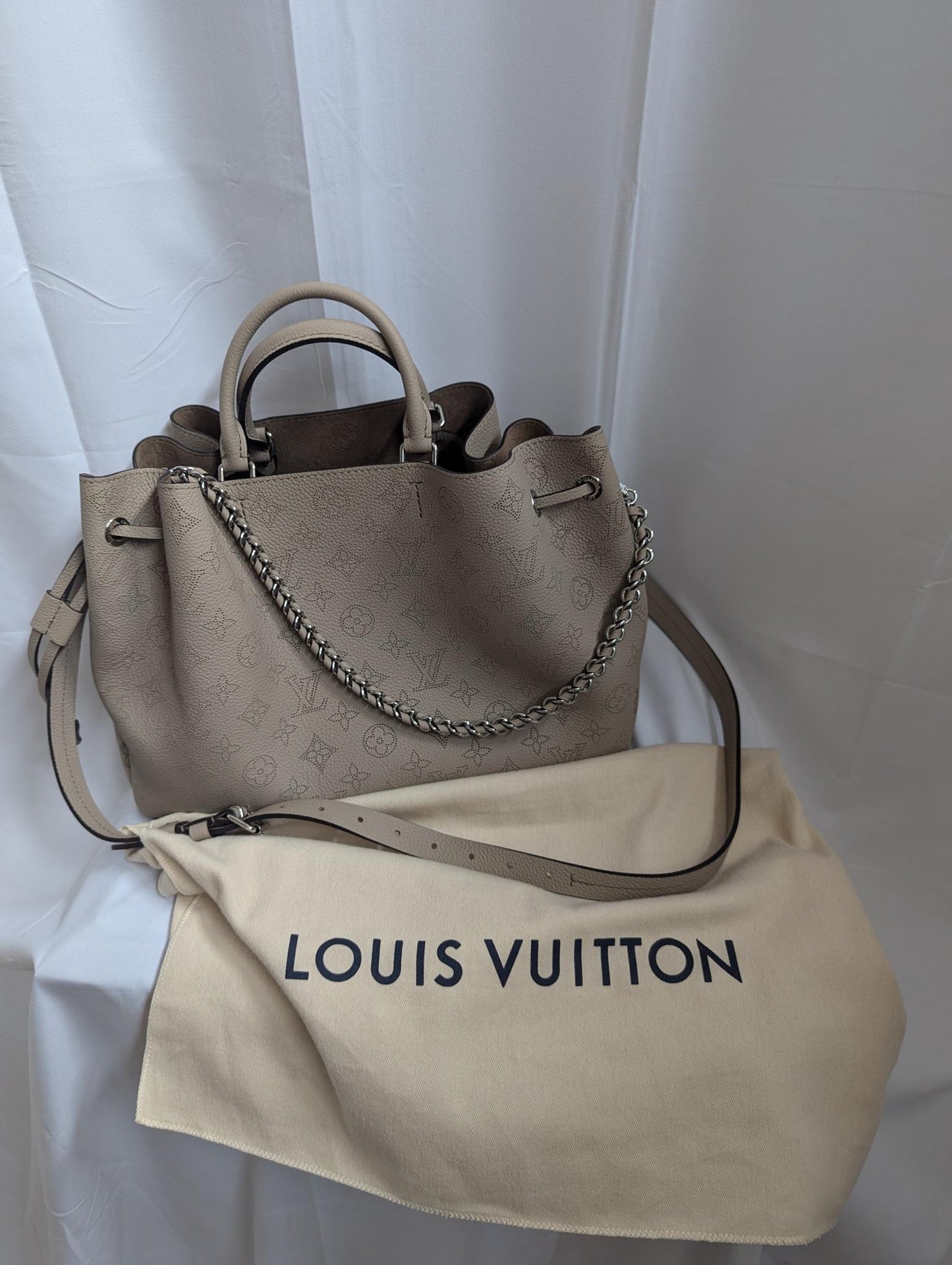Louis Vuitton Bella Tote Mahina Galet (Tan Bag) - UNUSED