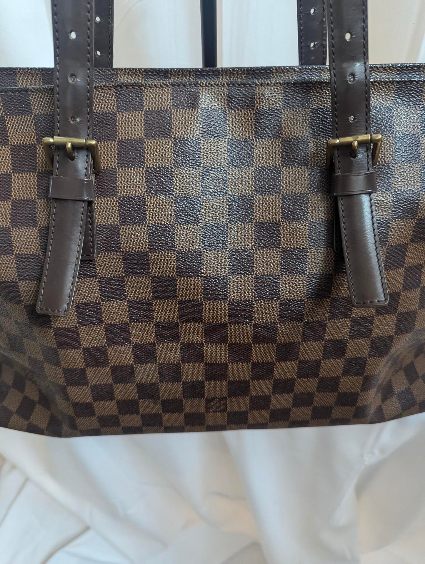 Louis Vuitton Chelsea Damier Ebene Handbag