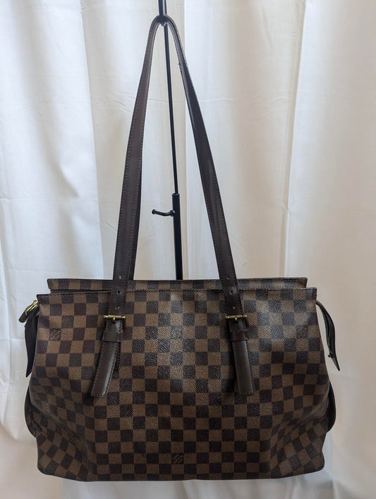 Louis Vuitton Chelsea Damier Ebene Handbag