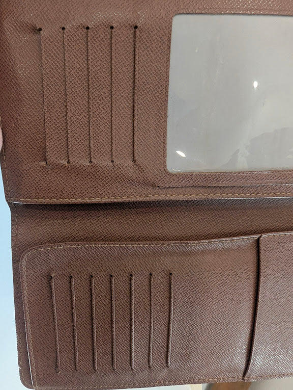 Louis Vuitton Monogram Mahina Lock Style Wallet