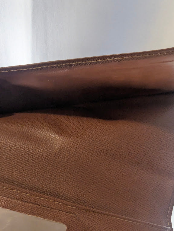 Louis Vuitton Monogram Mahina Lock Style Wallet