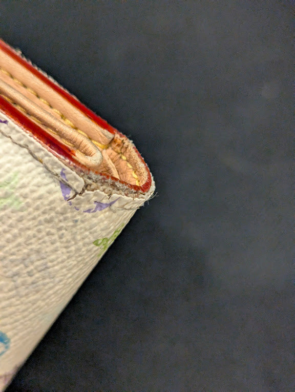 Louis Vuitton White Murakami Koala Wallet