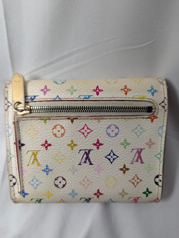 Louis Vuitton White Murakami Koala Wallet