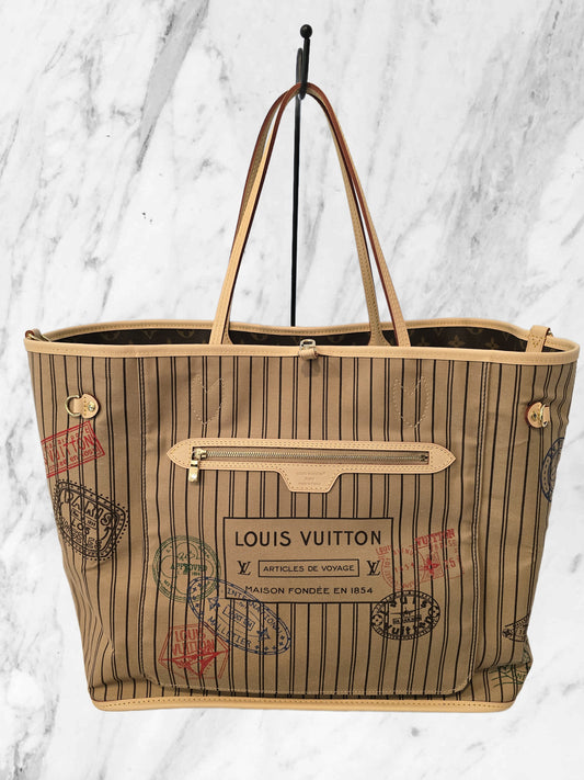 Louis Vuitton Neverfull Inside Out GM ST.MNG BEI (Large Tan Print) - UNUSED