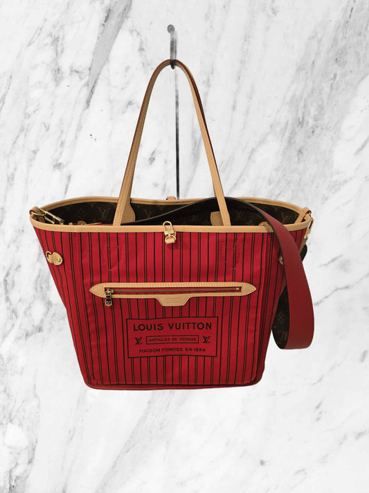 Louis Vuitton Neverfull Inside Out MM ST.MNG R.S (Medium Red) - UNUSED