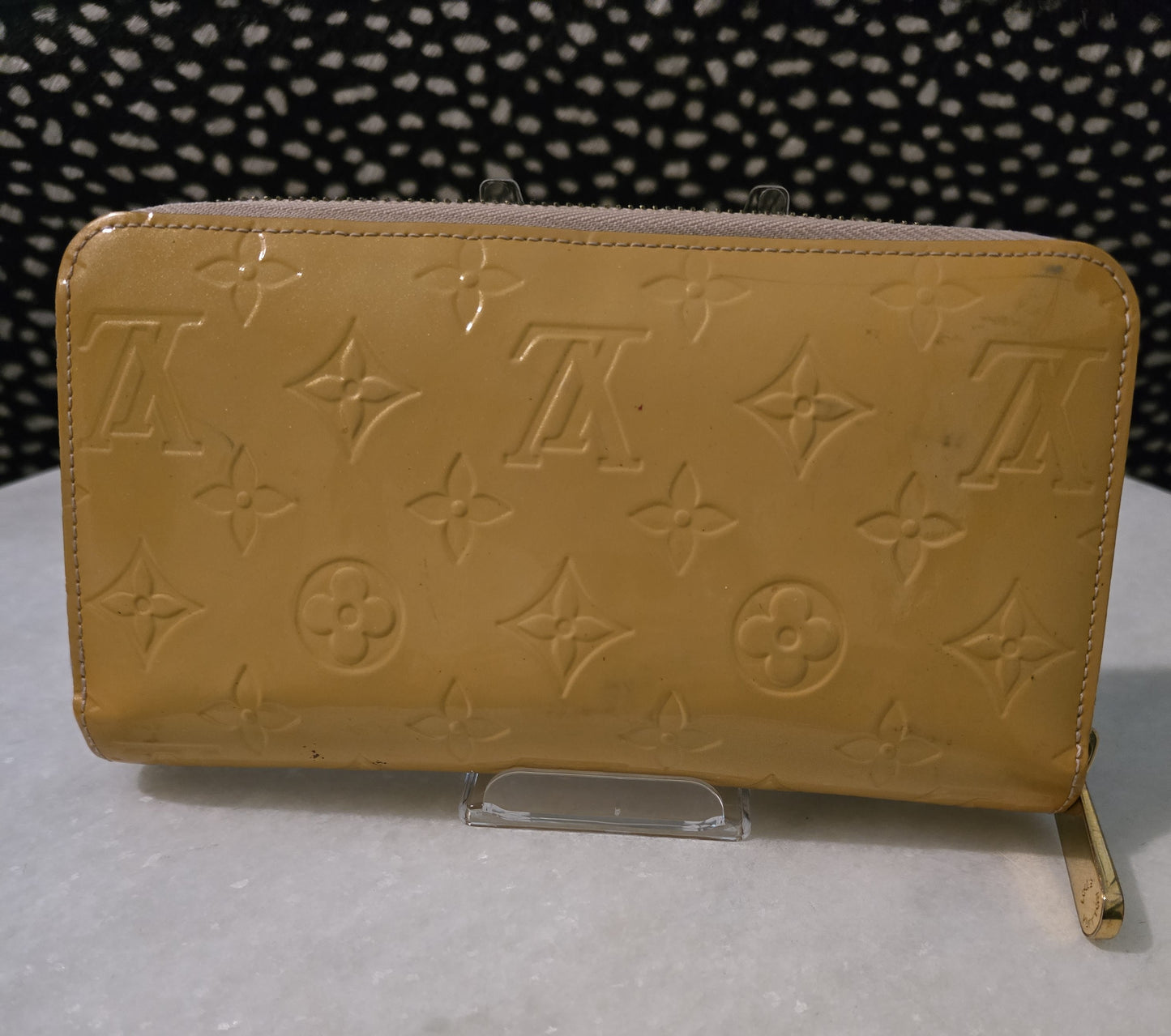 Louis Vuitton Yellow Epi Zippy Wallet