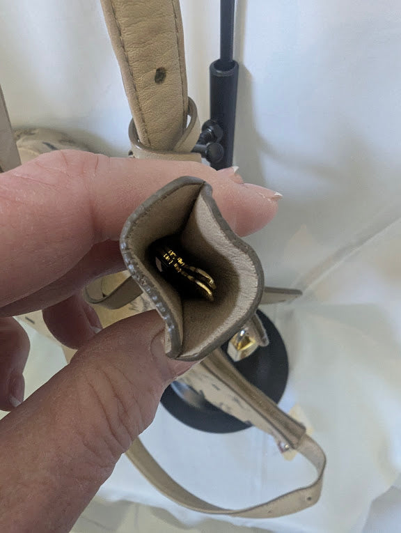 MCM Beige Shoulder Bag