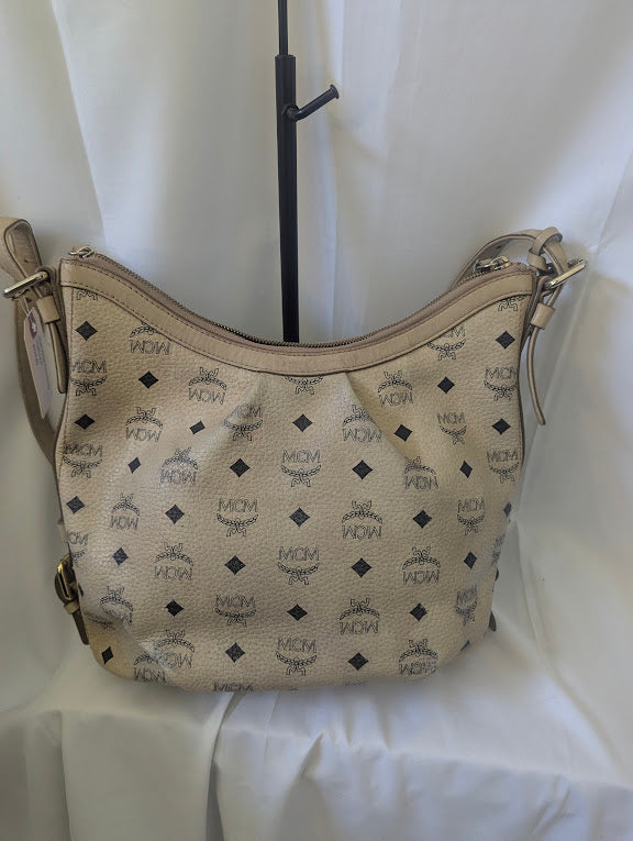 MCM Beige Shoulder Bag