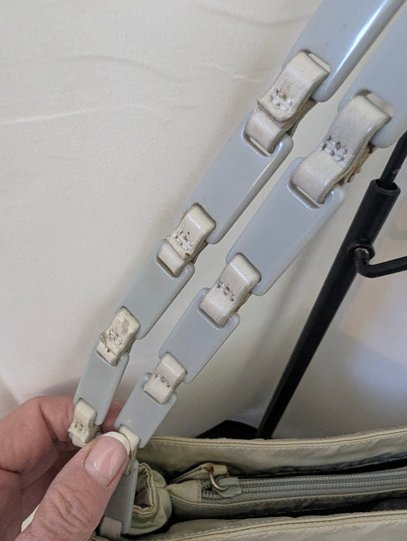 Prada 1999 Beige Nylon Shoulder Bag - Borsa In Tessuto - Color Cristallo