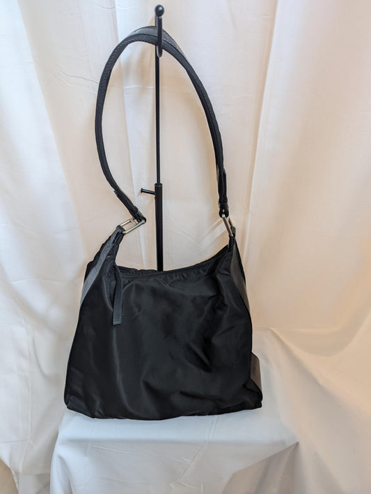 Prada Black Nylon Shoulder Bag