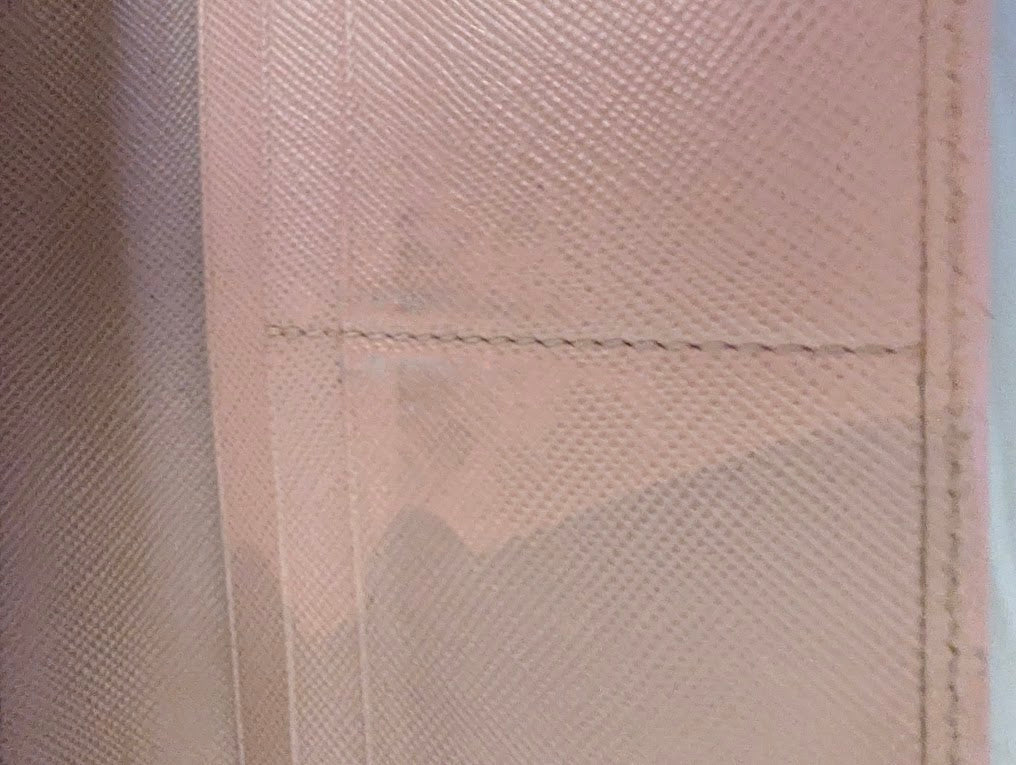 Prada Pink Wallet with Bow