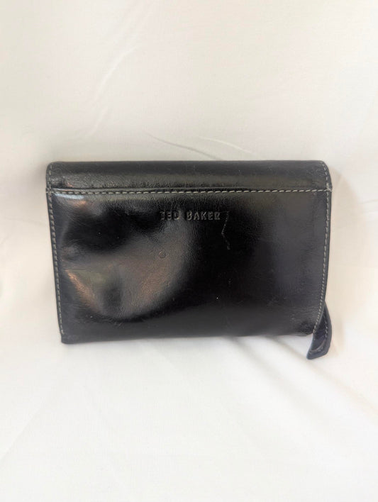 Ted Baker Small Black Wallet