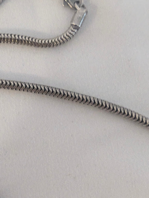 Tiffany Snake Chain Sterling Silver 24" Necklace