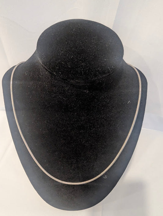 Tiffany Snake Chain Sterling Silver 24" Necklace