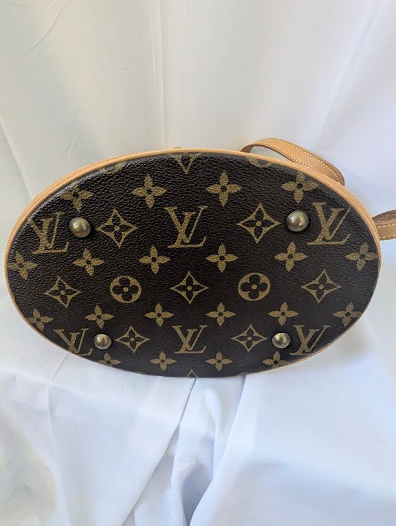 Louis Vuitton Randonnee Monogram Bucket Shoulder Bag