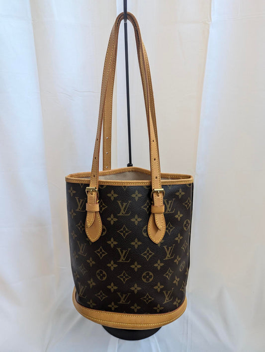 Louis Vuitton Randonnee Monogram Bucket Backpack