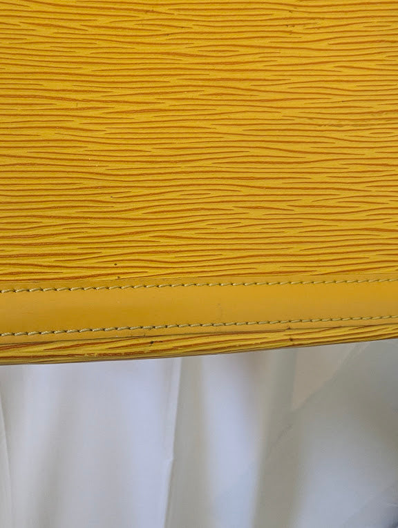 Louis Vuitton Yellow Epi Lussac Shoulder Bag