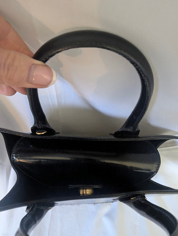 Givenchy Black Tote with Leopard GG
