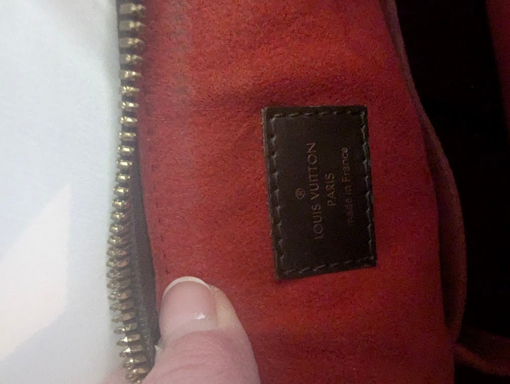 Louis Vuitton Brown Damier Ebene Coated Canvas Shoulder Bag