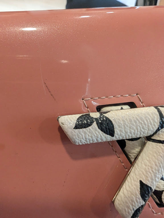 Louis Vuitton Patent Twist Long Wallet