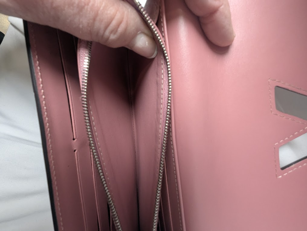 Louis Vuitton Patent Twist Long Wallet
