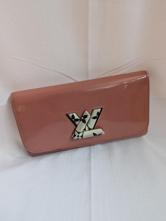 Louis Vuitton Patent Twist Long Wallet