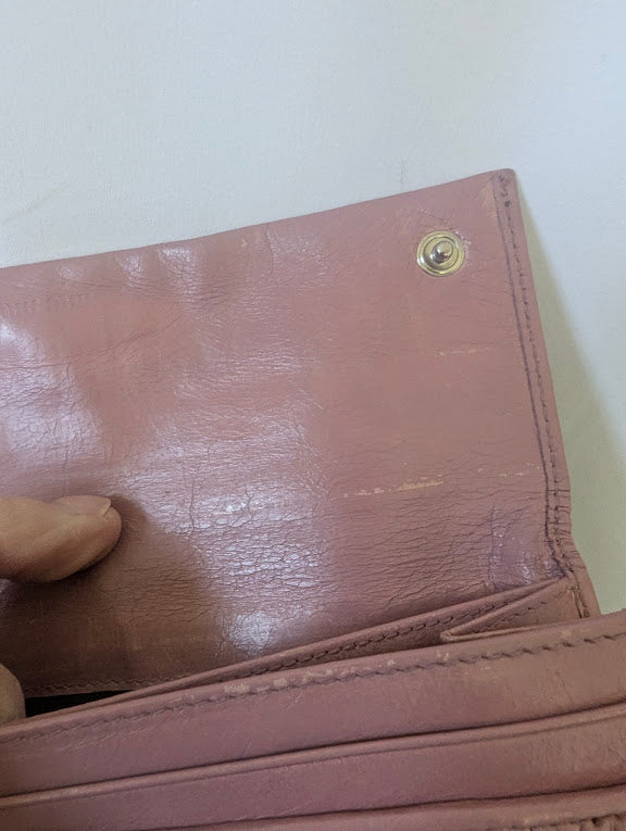 Miu Miu Pink Puffy Wallet