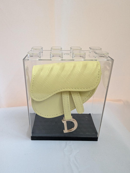 Replica Designer Tiny Purse Yellow D - Bikini Bottoms