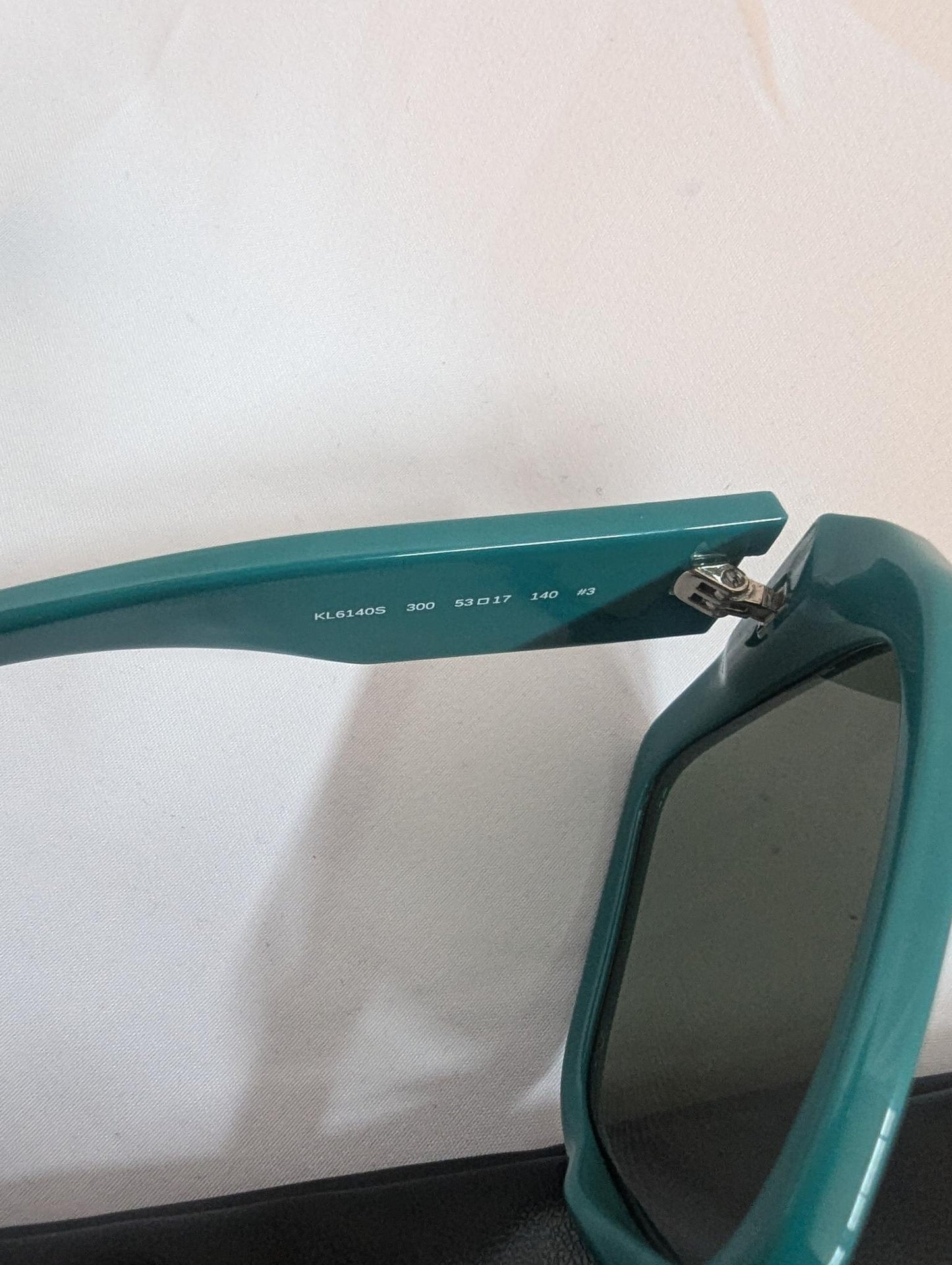 Karl Lagerfeld Teal Green Sunglasses