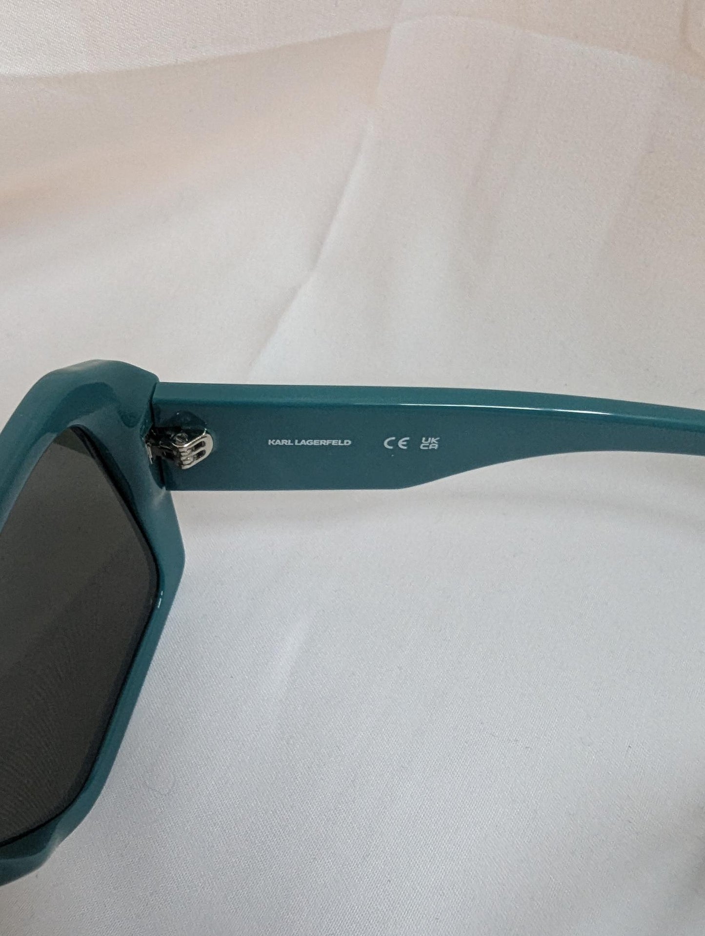 Karl Lagerfeld Teal Green Sunglasses