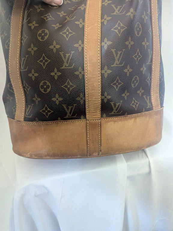 Louis Vuitton Brown Monogram Randone GM Bucket Backpack