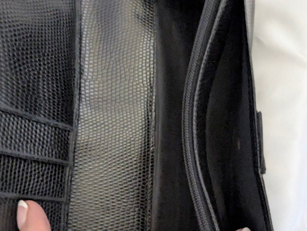 Ferragamo Black Long Wallet in Box