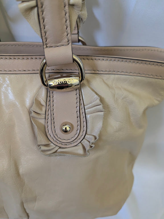 Gucci Beige Sima Tote Bag